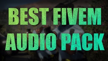 The Best FiveM Sound Pack 2021 || Sirens, Guns and More!! || Tutorial