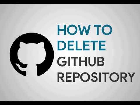 How to Delete Github Repository