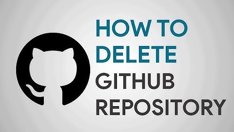 How to Delete Github Repository
