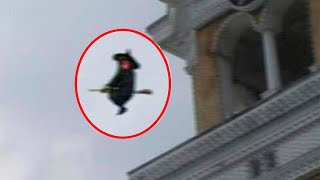 5 Witches Caught On Camera ♦️ Scary Videos