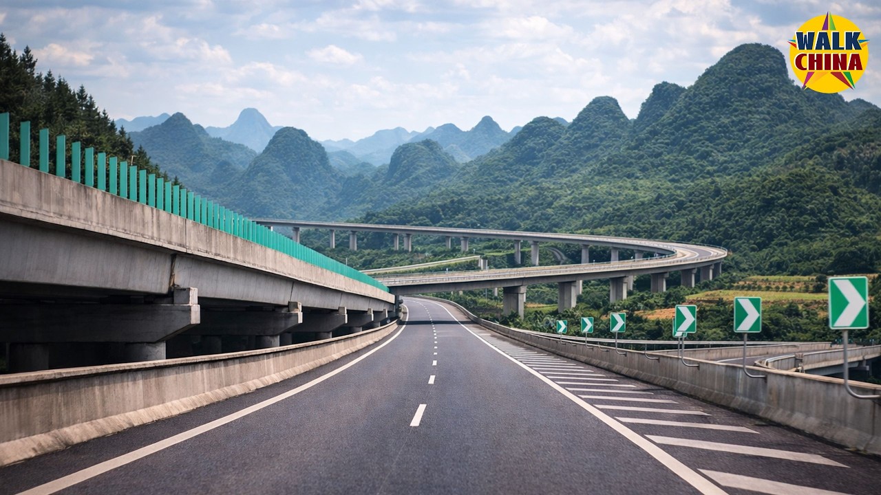 Поездка по инженерному чуду Китая | Живописная автомагистраль Сычуань–Юньнань