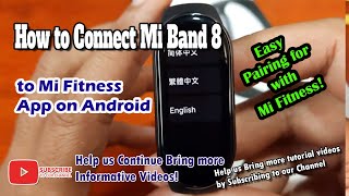 How to Connect Mi Band 8 to Mi Fitness App on Android screenshot 2