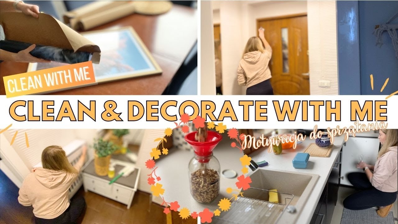 ✨  CLEAN AND DECORATE WITH ME // ZMIANY W WIATROŁAPIE // KUCHNIA // MOTYWACJA DO SPRZĄTANIA ✨