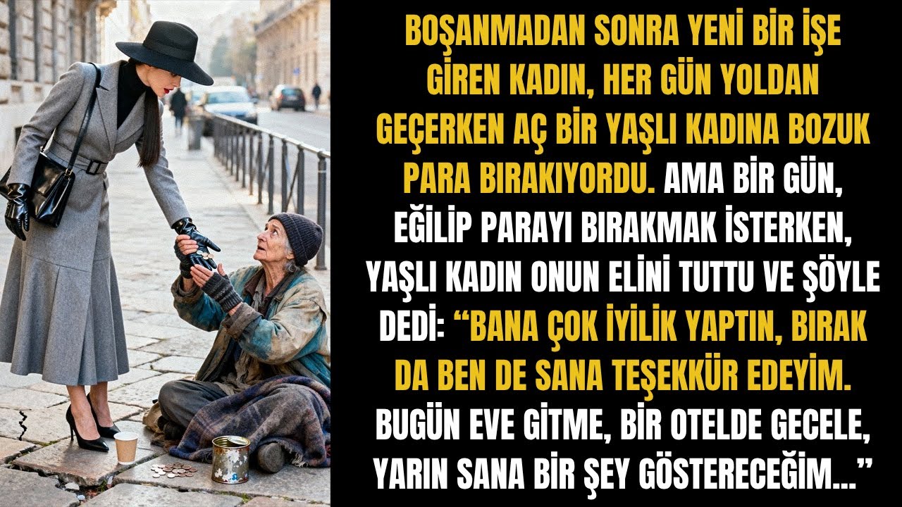 YAŞLI KADININ SÖZÜNÜ DİNLEYEN KADIN, O GECE HAYATINI KURTARDI!