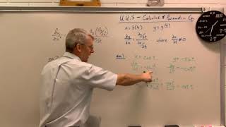 AP Calc U12.5 - Derivatives of Parametric Equations