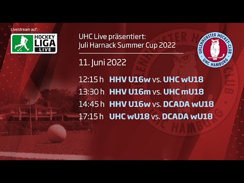 UHC Live - Juli Harnack Summer Cup 2022 - 11.06.2022 - 12.15 h