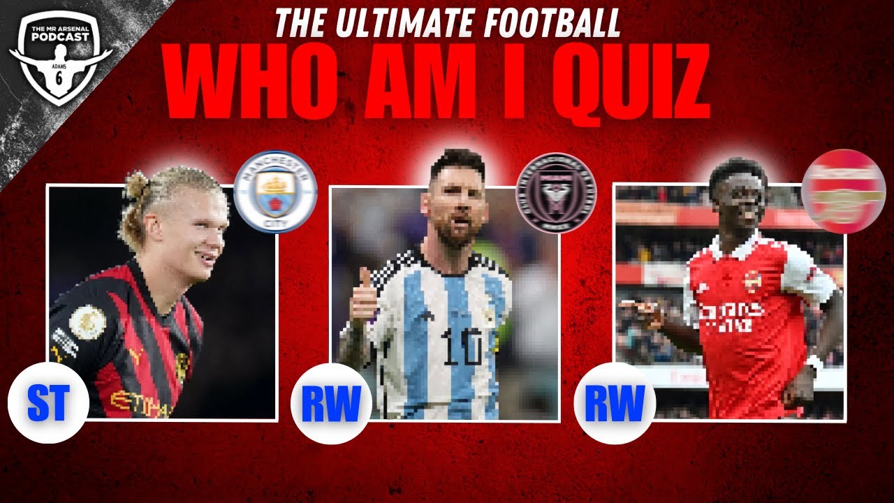 The ultimate football who am i quiz youtube