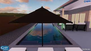 Custom Geometric Pool/Spa Design by John Barrows