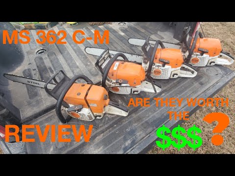 STIHL MS 362 CM REVIEW