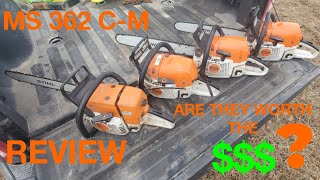 STIHL MS 362 CM REVIEW