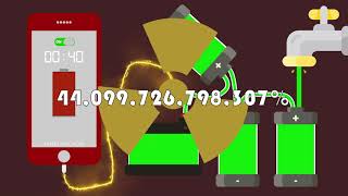 !! 100000000000000% !! OVERCHARGING Phone Battery | GLITCHY END + EXPLOSION