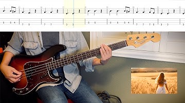 Sting  - "Fields of Gold" (Bass Cover + TABS)