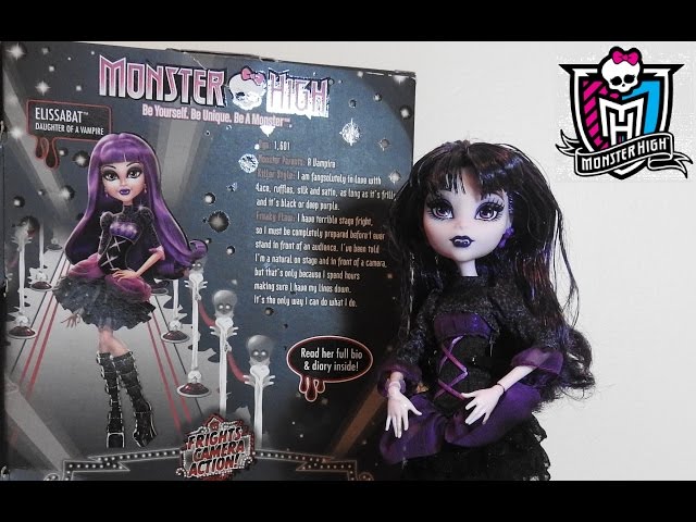 Boneca Monster High Elissabat - O Espaço Virtual do Colecionador