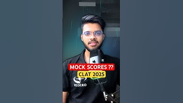 Ideal CLAT mock scores | 3 months before #clat2025 | #clat #clatpreparation