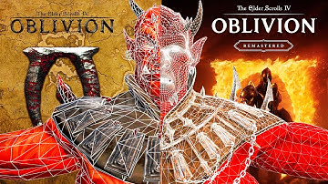OBLIVION Graphics Comparison - Original vs Remastered 