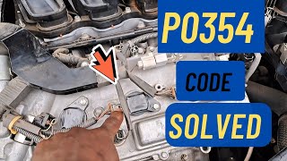 How to fix TOYOTA P0354 code in 2 minutes Ignition coil "D"  Primary