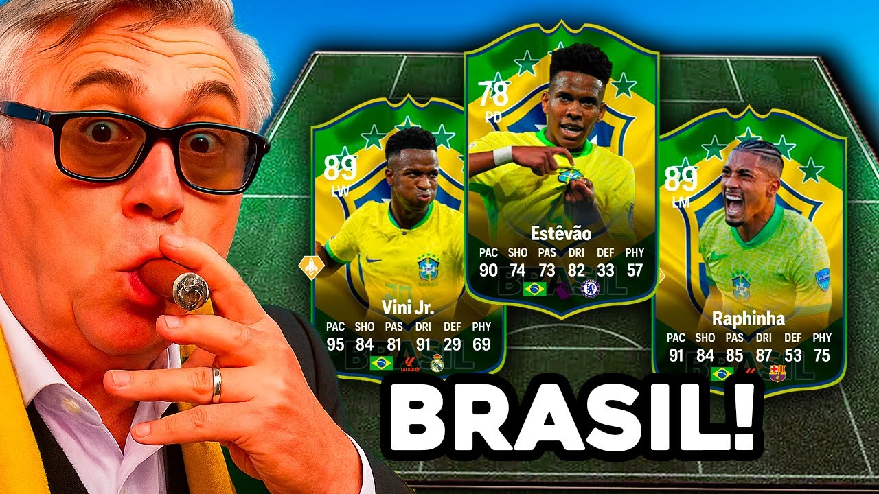 WL COM A SELEÇÃO BRASILEIRA ATUAL 🔥 EA FC 26 ULTIMATE TEAM