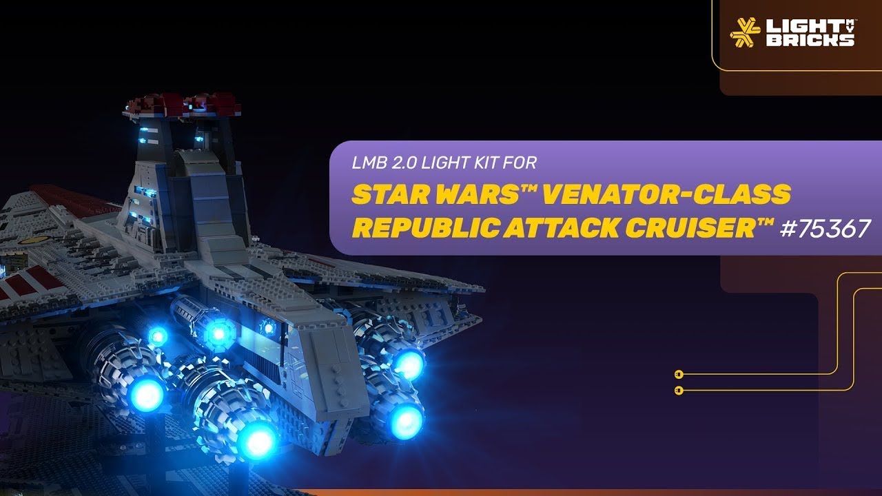 LIGHT MY BRICKS - Star Wars™ Venator-Class Attack Cruiser™ 75367