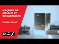 Vídeo: Máquina de Cubitos de Hielo 26 kg/24 hr Romux