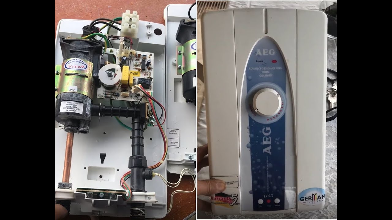 Roxas, Isabela - Shocking AEG Water Heater - YouTube