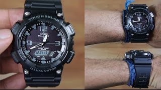 CASIO STANDARD AQ-S810W-1A2 TOUGH SOLAR - UNBOXING