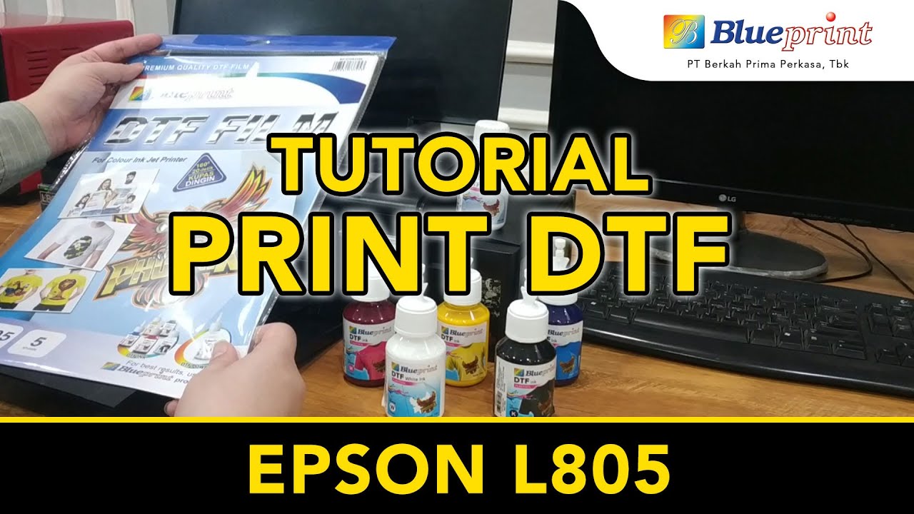 DTF Part 2/2,  Potensi Bisnis Print DTF. Tutorial setup sampai jadi dengan L805 | BPVID#068