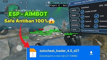 Delta Force Hack | Delta Force Cheats | Android&IOS - Aimbot, WallHack, Esp & Working All Sever 100%