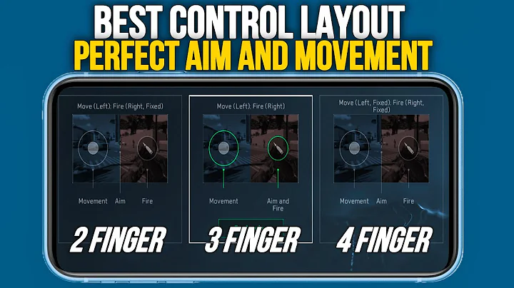 Best Control Layout for Delta Force Mobile 2025 (2, 3, 4 Fingers) | Improve Aim, Movement & Wins!