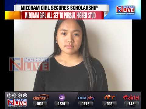 Mizoram girl secures prestigious international scholarship