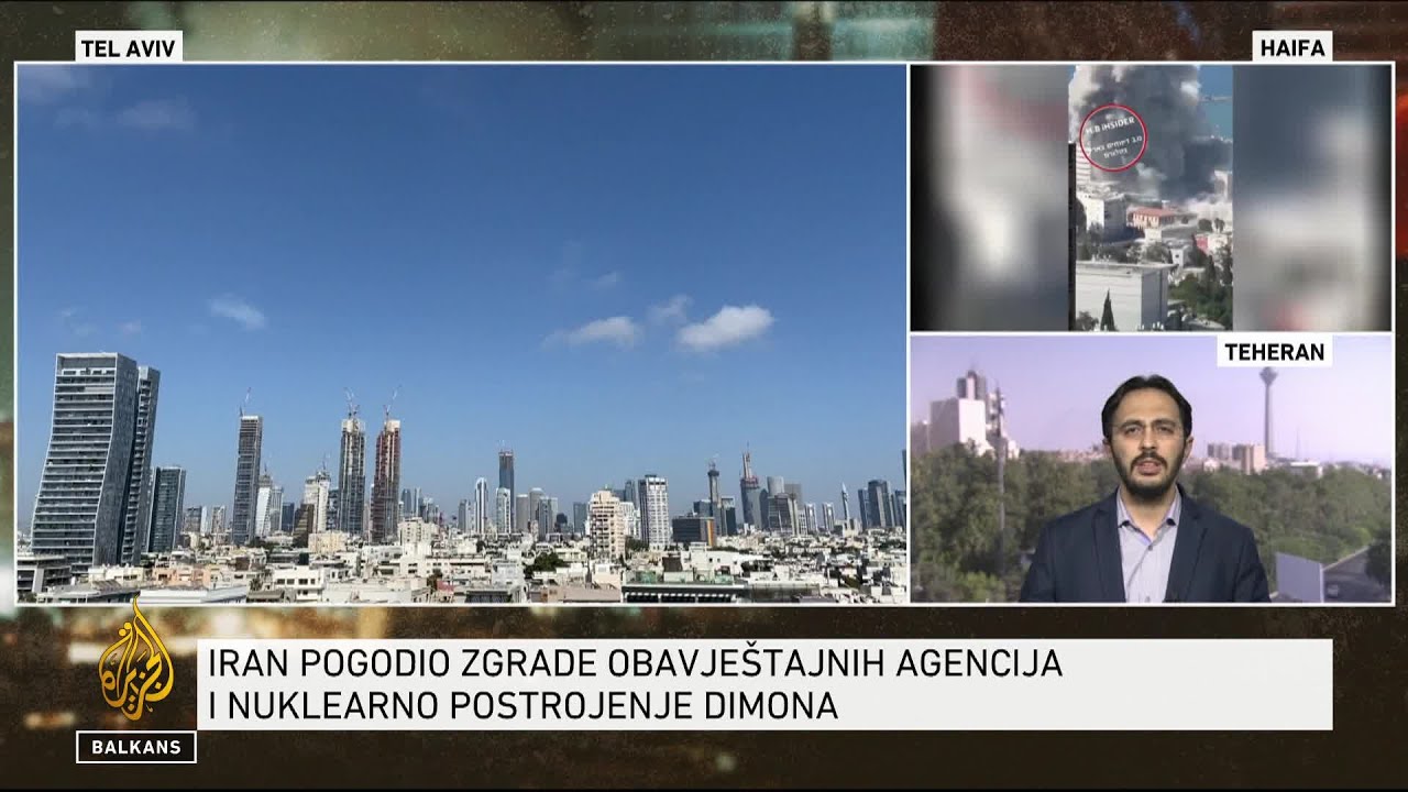 أعربت أعداد كبيرة من الناس في شوارع المدن الإيرانية عن معارضتهم للهجمات الإسرائيلية