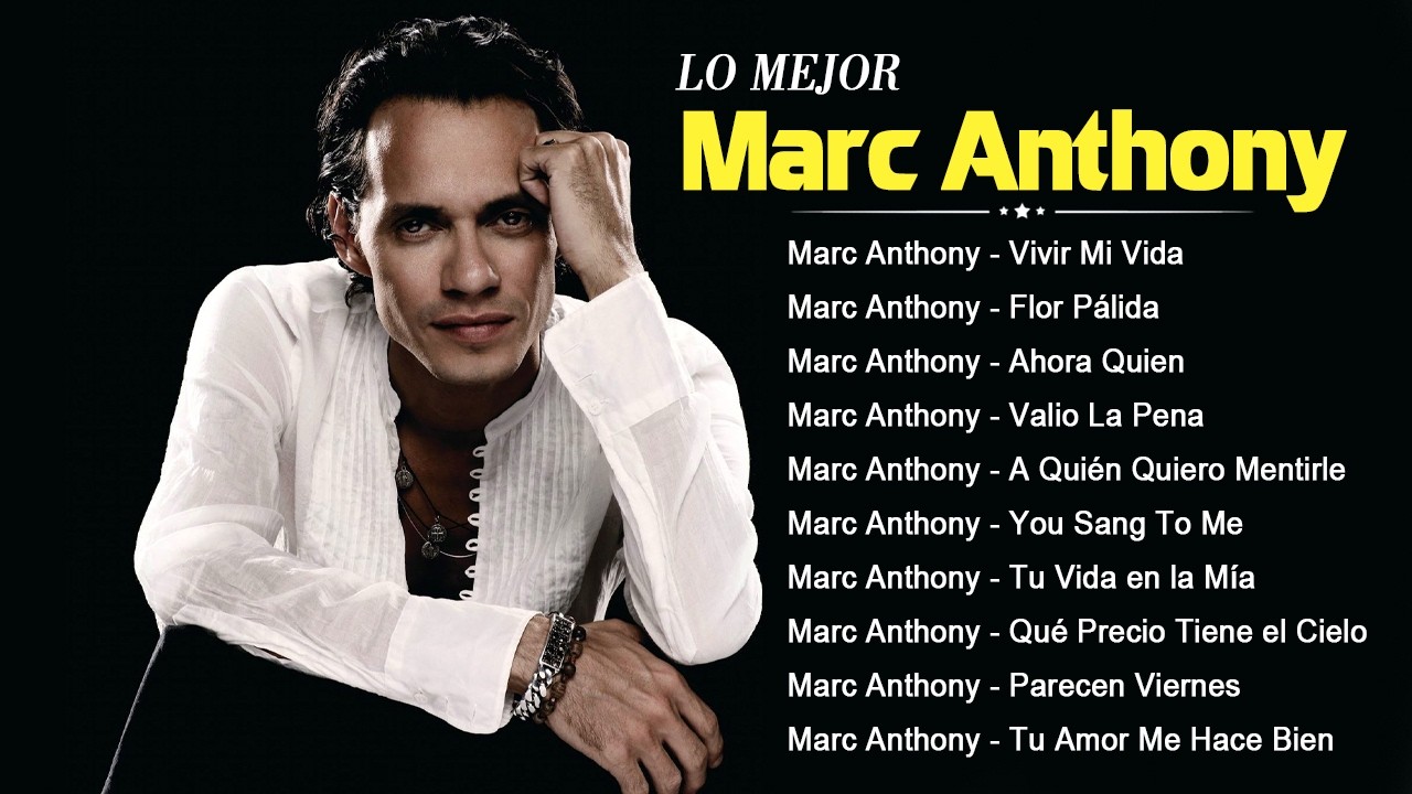 Marc Anthony Gold Greatest Hits Full Album ~ Best Songs Of Marc