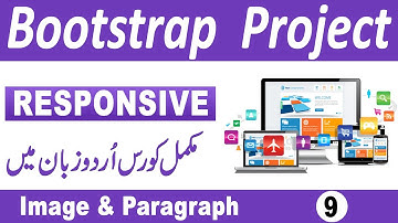 Responsive Image In Bootstrap | Responsive Paragraph In Bootstrap | Bootstrap Project Urud Tutorial