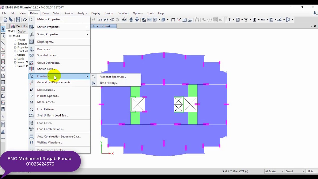 Function  ( Response Spectrum )