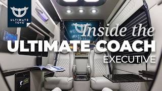 Experience the Ultimate Coach Executive | Luxury Mercedes Sprinter with VIP Partition