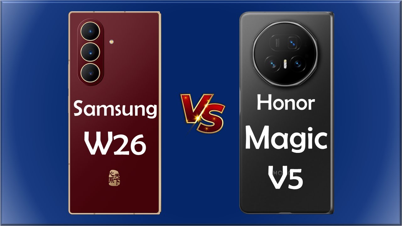 Samsung W26 vs Honor Magic V5
