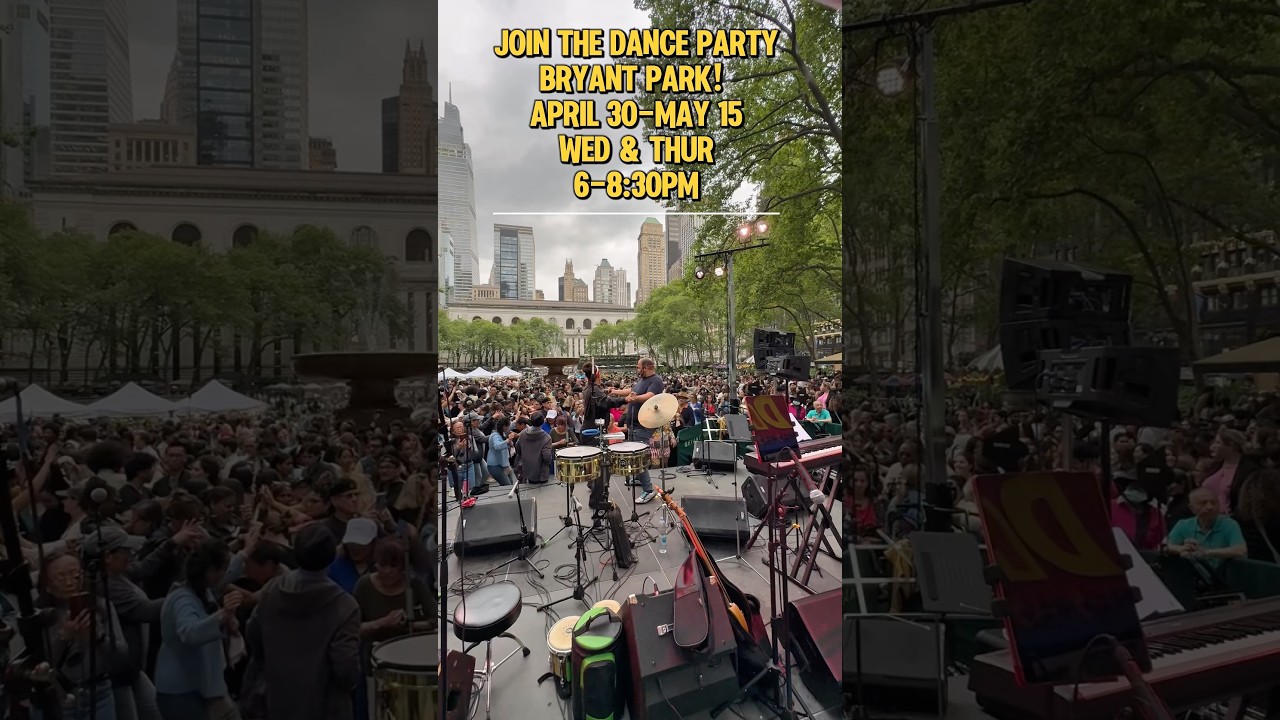 Bryant Park Dance Party 2025