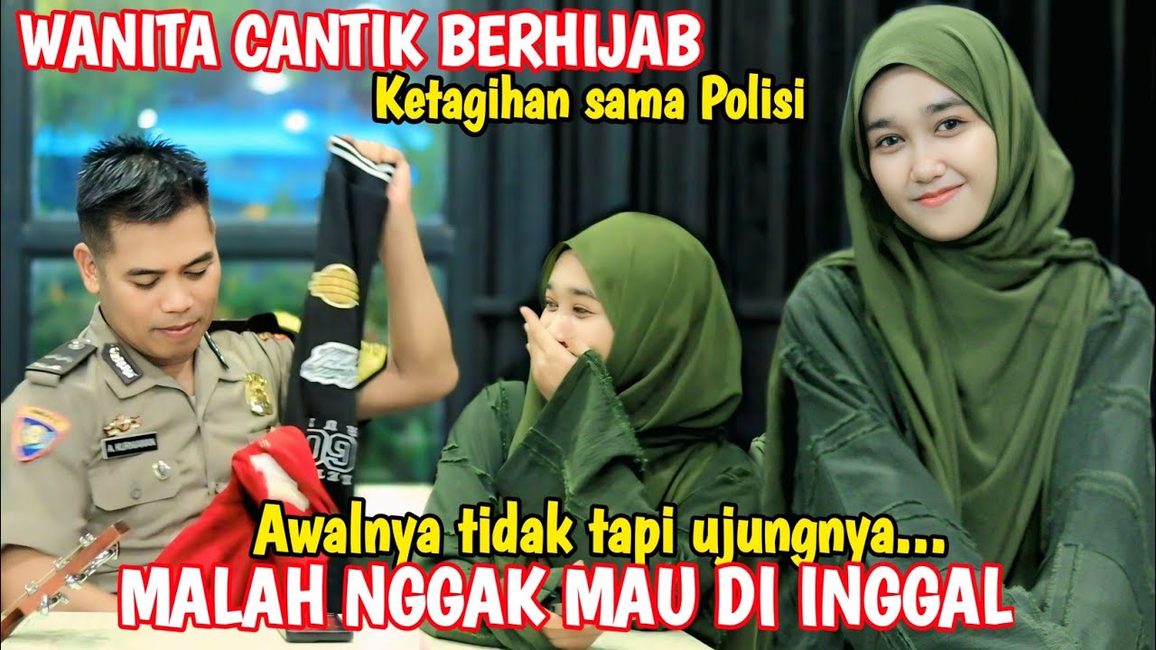 WANITA CANTIK BERHIJAB KAGET DENGAN APA YANG DIA LIHAT TERNYATA PENGAMEN ADALAH POLISI ALAMAT KE....