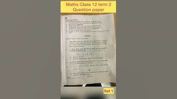 class 12 mathematics term 2  set 1 question paper