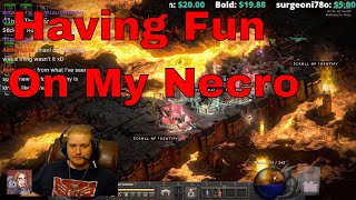 Diablo II Resurrected - Magic Finding on my Necro (Live Stream Copy)