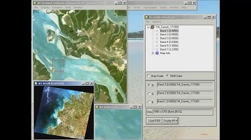 Multi band Image Display in ENVI