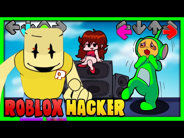 FNF Roblox Hacker and Roblox skin [Friday Night Funkin'] [Requests]