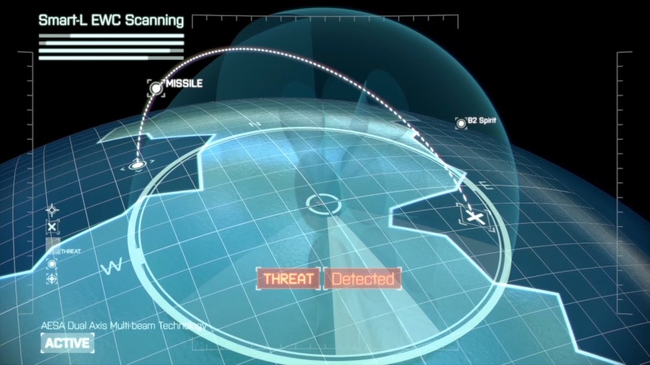 BAE Systems - Eurofighter Typhoon Captor E-Scan AESA Radar Simulation [480p]