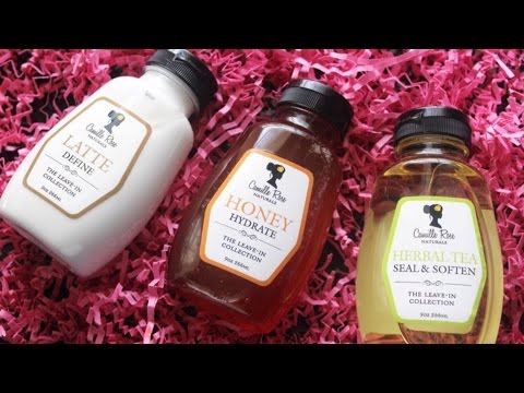 Demo Review Camille Rose Naturals The Leave In Collection Youtube