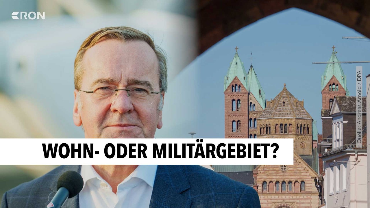 Wie stehts um die Zukunft der Kurpfalz-Kaserne - Pistorius in Speyer | RON TV