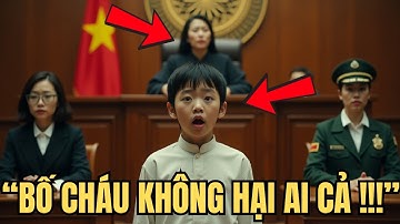 Cậu Bé Một Mình Ra Tòa Cứu Cha, Lời Nói Khiến Cả Phiên Xét Xử Rơi Nước Mắt