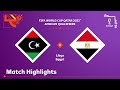 Libya v Egypt | FIFA World Cup Qatar 2022 Qualifier | Match Highlights