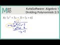 Polynomial Division Quiz