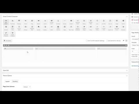 Section Shortcode Settings