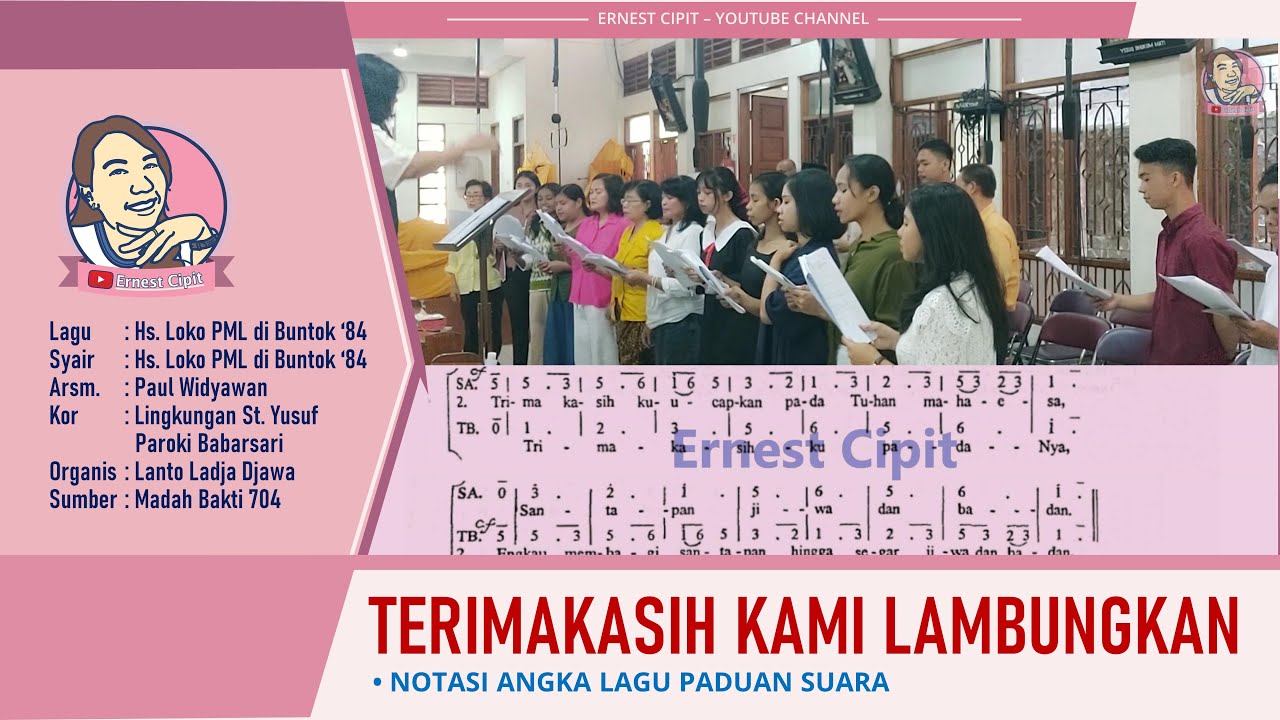 Terimakasih Kami Lambungkan | Lagu Madah Syukur | Madah Bakti 704