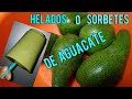 HELADOS DE AGUACATE, COMO HACERLOS ? / Aprendamos juntos 👌👌